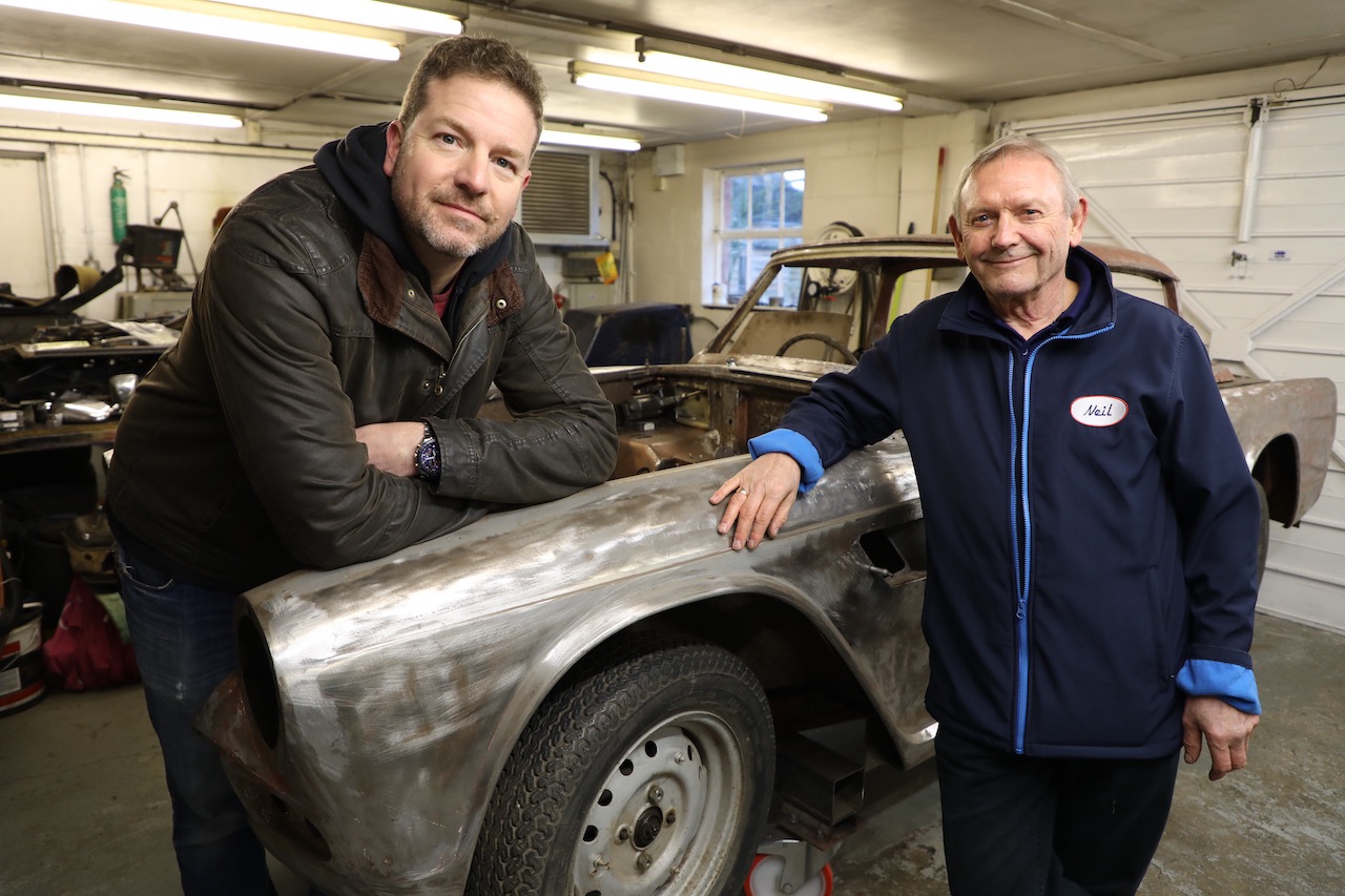 Salvage Hunters Classic Cars Series 6 Interview with Paul Cowland